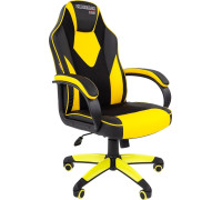 Кресло CHAIRMAN Game 17 черный/желтый