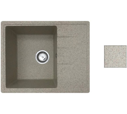 Кухонная мойка БелЭворс Mila темно-бежевый