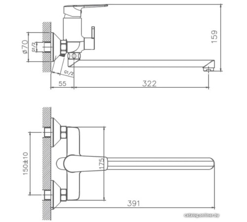 Смеситель Haiba HB22563