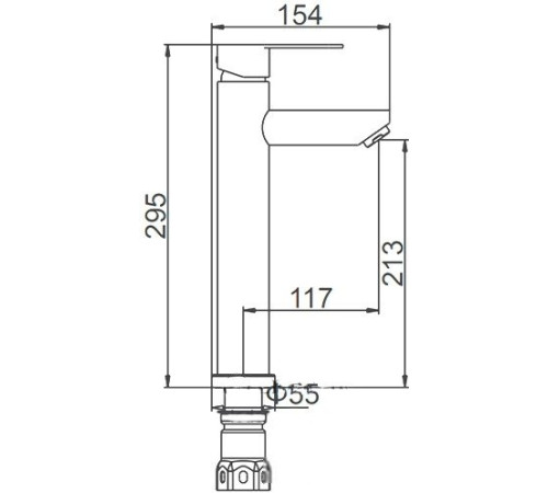 Смеситель Ledeme L71103