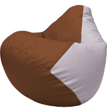 Кресло-мешок Flagman Груша Макси Г2.3-0725 коричневый/сиреневый