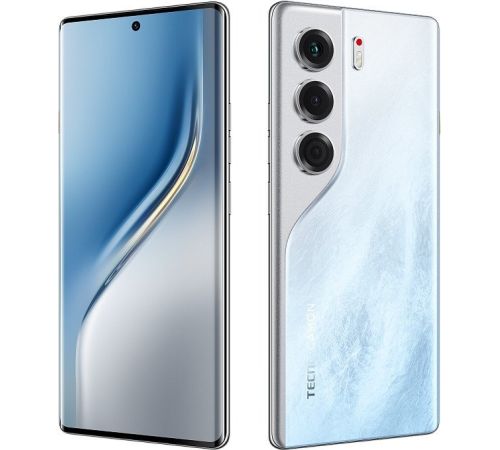 Телефон Tecno Camon 40 Pro 5G 8GB/256GB ледяной белый
