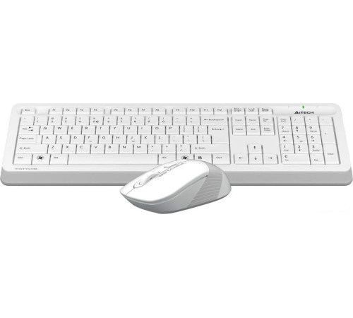 Офисный набор A4Tech Fstyler FG1010S белый/серый