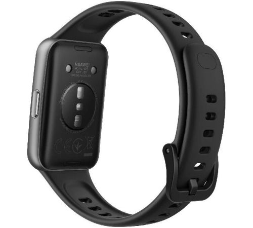 Фитнес-браслет Huawei Band 11 черный алюминиевый корпус, с черным силиконовым ремешком, международная версия