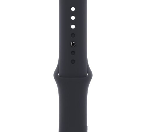 Умные часы Apple Watch SE 2 44 мм алюминиевый корпус, полуночный/полуночный, спортивный силиконовый ремешок M/L