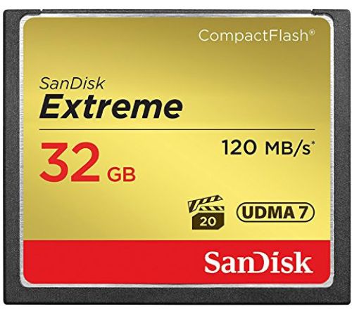Карта памяти SanDisk Extreme CompactFlash 32GB [SDCFXSB-032G-G46]