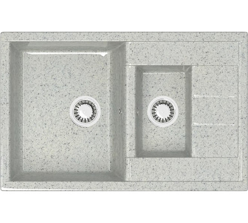 Кухонная мойка MARRBAXX Карельский камень модель 210/Q10 F210Q010 серый/светло-серый