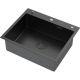 Кухонная мойка ARFEKA Eco AR 600*500 POP-UP BLACK PVD NANO