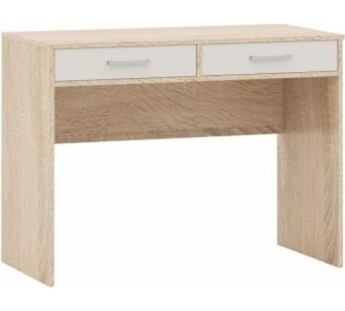 Стол Imperial Стелс 100 2ЯЩ дуб сонома/белый