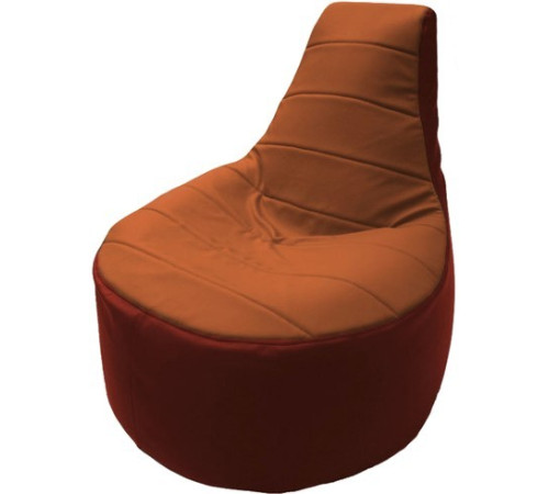 Кресло-мешок Flagman Трон Т1.3-37 мандарин/красный