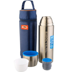 Термос БИОСТАЛЬ NBP-1000-1 1л серебристый