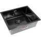 Кухонная мойка ARFEKA ECO AR 550*450 BLACK PVD NANO DECOR MILLET GRAINS