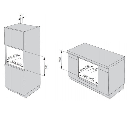 Электрический духовой шкаф MAUNFELD EOEC.586B2