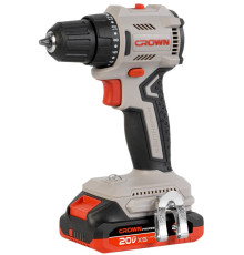 Дрель-шуруповерт Crown CT21131XS-2 BMC с 2-мя АКБ, кейс