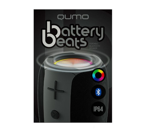 Беспроводная колонка QUMO BatteryBeats черный