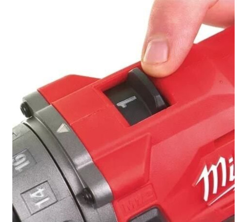 Milwaukee 4933459813 шуруповерт, перфоратор, 2 АКБ, кейс