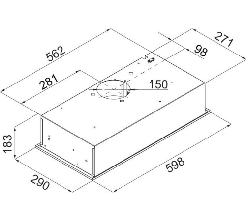 Кухонная вытяжка MAUNFELD Crosby Hardy 60 белый