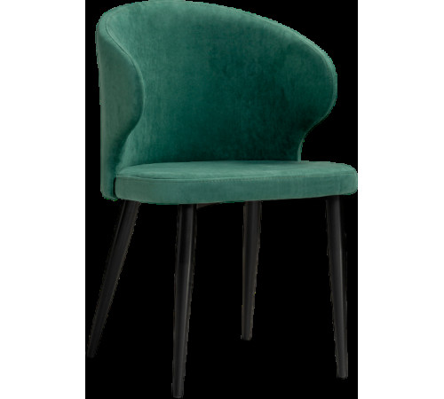 Стул Woodville Алсисар 469974 катания изумруд/черный