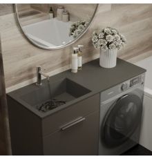 Умывальник Roxen Faber 110L 30010110L-DG серый