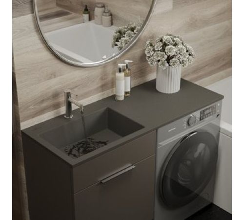Умывальник Roxen Faber 110L 30010110L-DG серый