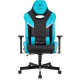 Кресло Knight Thunder 5X черный/голубой