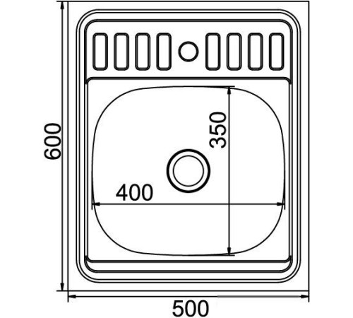 Кухонная мойка Mixline 527966