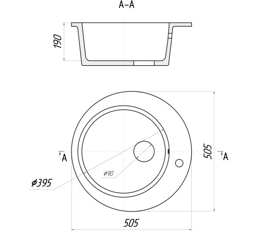 Кухонная мойка Gerhans A04 песочный