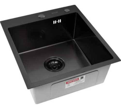Кухонная мойка ARFEKA AF 450*505 Black PVD Nano