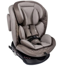 Детское автокресло Indigo Smart Isofix бежевый/коричневый