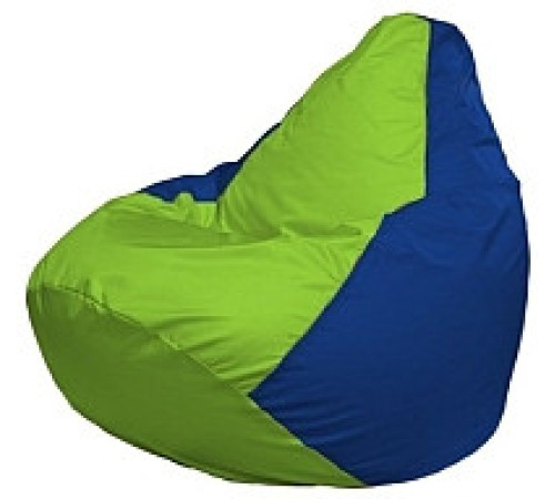 Кресло-мешок Flagman Груша Мини L Г0.1-159 салатовый/синий