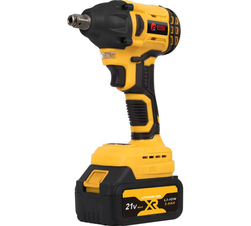 Гайковерт Edon Protech AW-21/300BL с 2-мя АКБ, кейс