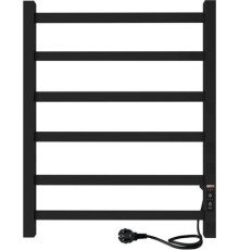Полотенцесушитель ProHeat Quadro 50х60 терморегулятор, таймер, черный муар