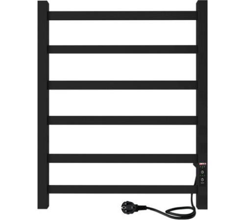 Полотенцесушитель ProHeat Quadro 50х60 терморегулятор, таймер, черный муар