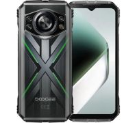 Телефон Doogee S Cyber Pro 12GB/512GB черный/зеленый