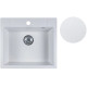 Кухонная мойка Marblan Cubi иней