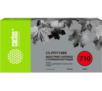 Картридж CACTUS CS-PFI710BK аналог Canon PFI-710 BK