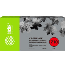 Картридж CACTUS CS-PFI710BK аналог Canon PFI-710 BK