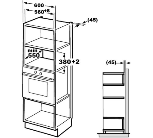 Микроволновая печь Korting KMI825TGN