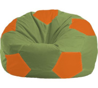 Кресло-мешок Flagman Мяч Стандарт М1.1-227 оливковый/оранжевый