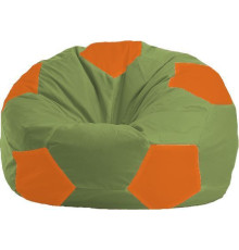 Кресло-мешок Flagman Мяч Стандарт М1.1-227 оливковый/оранжевый