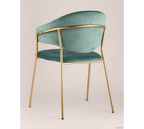 Стул с подлокотниками Stool Group Эвита мятный