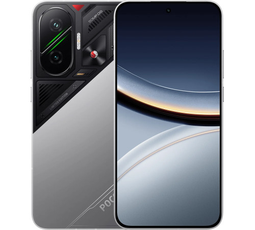 Телефон POCO F7 12GB/512GB международная версия серебристый