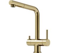 Смеситель Sancos Spin SC4015BG брашированное золото