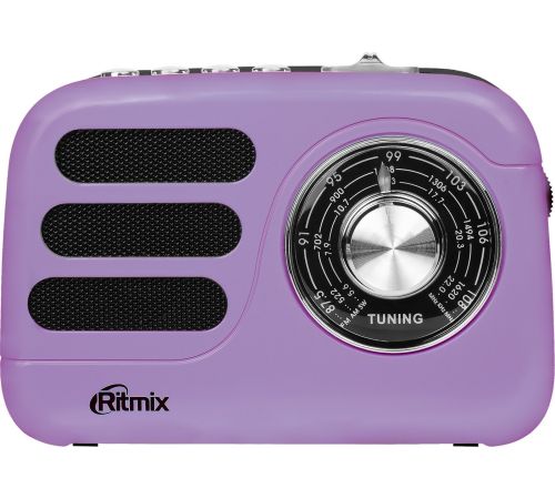 Радиоприемник Ritmix RPR-033 лавандовый
