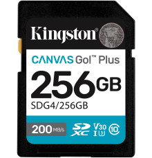 Карта памяти Kingston Canvas Go! Plus SDXC 256GB SDG4/256GB