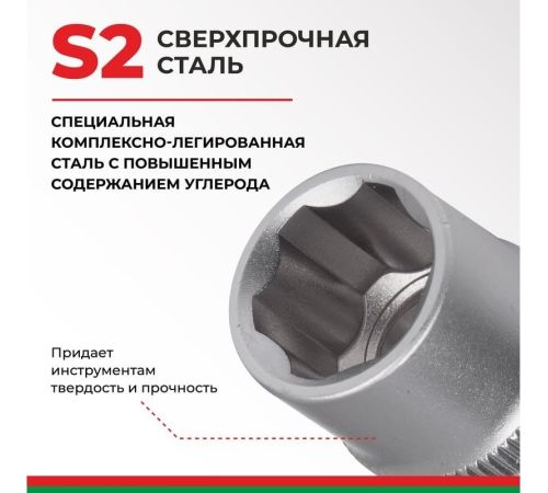 Набор трещотка с головками и битами БелАК Мастер БАК.07004 108 предметов