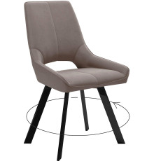 Стул DikLine 268 Z48 капучино/ножки черные
