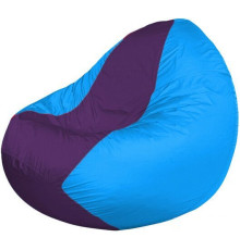 Кресло-мешок Flagman Classic К2.1-253 голубый/фиолетовый