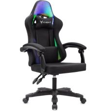Игровое геймерское кресло Knight Wolf RGB черный
