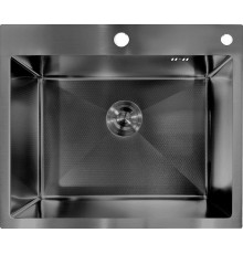 Кухонная мойка Asteria A6050NB-D черный декор